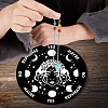 CREATCABIN 1Pc Chakra Gemstones Dowsing Pendulum Pendants FIND-CN0001-15H-7