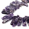 Natural Amethyst Beads Strands G-L551B-08A-3