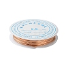 Round Copper Jewelry Wire CWIR-S002-0.8mm-03-1