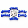 Opaque Spray Painted Acrylic Beads X1-MACR-S372-002F-B02-3