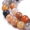 Natural Golden Silk Jade Beads Strands G-K410-07-8mm-3