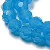 Imitation Jade Glass Beads Stands EGLA-A035-J6mm-D07-4