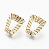 Brass Stud Earring Findings KK-T056-16G-NF-3