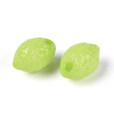 Opaque Acrylic Beads SACR-T017-56C-1