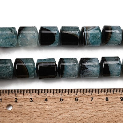 Natural Agate Beads Strands G-F820-P01-01H-1
