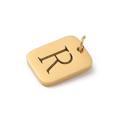 304 Stainless Steel Charms LS-STAS-R001-01G-R-1