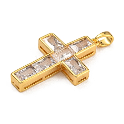 Rack Plating Brass Pendants KK-U035-18G-01-1