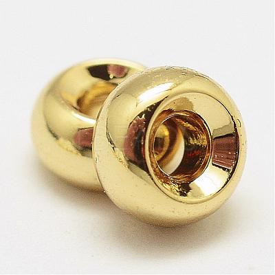 Brass Spacer Beads KK-P056-09G-NR-1