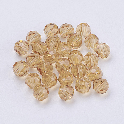 Imitation Austrian Crystal Beads SWAR-F021-4mm-246-1