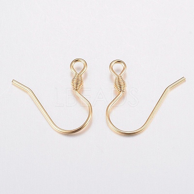 304 Stainless Steel Earring Hooks A-STAS-H436-04-1