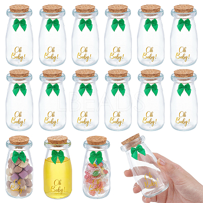 16Pcs Glass Bottle AJEW-UN00054-1