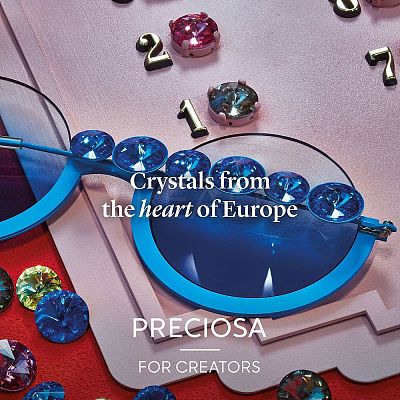 Preciosa&reg MAXIMA Crystal Round Stones X-PRC-RASS29-00030-235-1