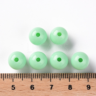 Opaque Acrylic Beads MACR-S370-C10mm-A05-1