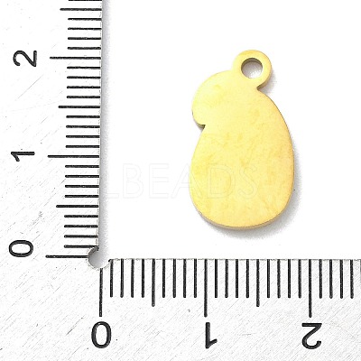 304 Stainless Steel Fruit Enamel Pendants LS-STAS-G362-04G-04-1