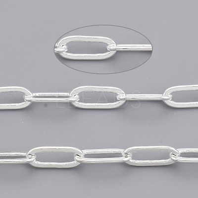 Brass Paperclip Chains X-CHC-S008-001D-S-1