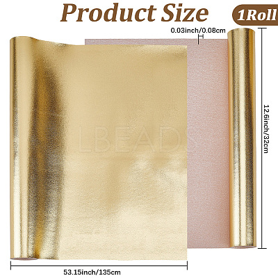 PVC Imitation Leather Fabric AJEW-WH20006-451A-1
