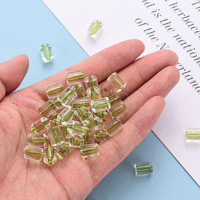 Transparent Acrylic Beads TACR-S154-17A-83-1