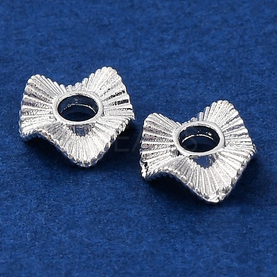 Brass Spacer Beads KK-Z089-15S-1