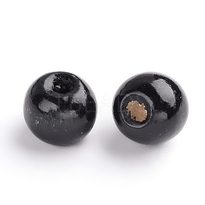 Natural Wood Beads YTB022-9-1