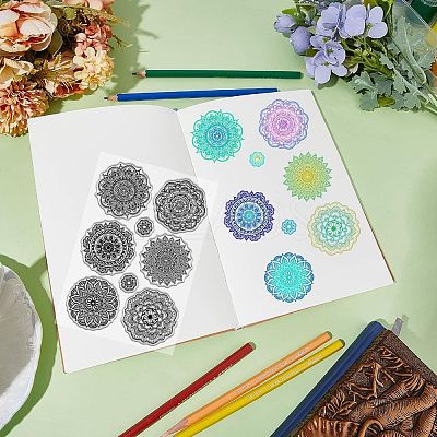 Plastic Stamps DIY-WH20018-0090-1