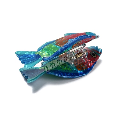 Ocean Theme Acrylic Claw Hair Clips PHAR-P012-B01-1