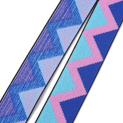 Nylon Jacquard Ribbons OCOR-WH0058-54C-1