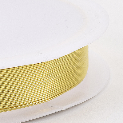 Round Copper Jewelry Wire CWIR-Q006-0.5mm-G-1