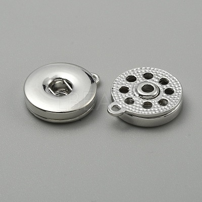 Alloy Hang Snap Base Pendant FIND-WH0110-280P-1