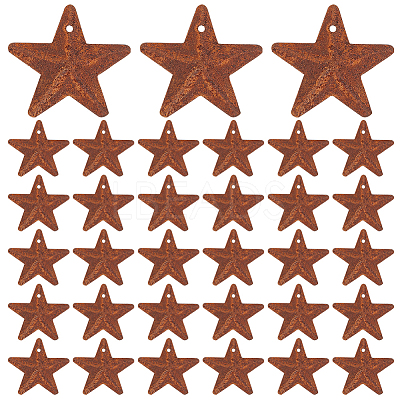 60Pcs Iron Pendants IFIN-GF0001-42C-1