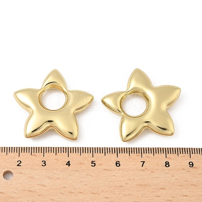 Star Brass Pendants KK-M327-09G-1
