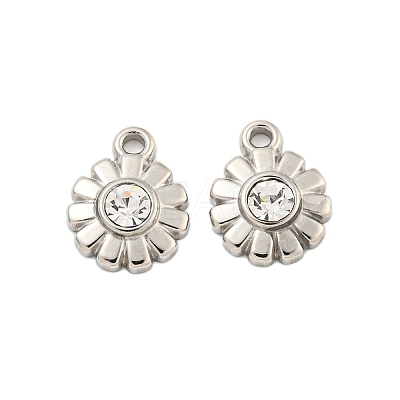 304 Stainless Steel Pendants STAS-L080-003P-02-1
