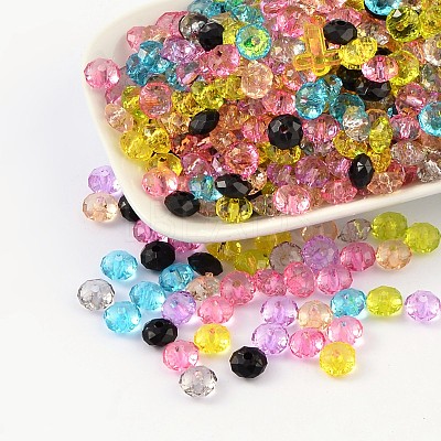 Transparent Acrylic Beads Y-PL408Y-1