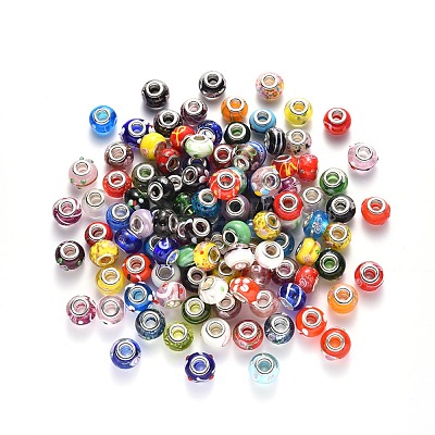 Handmade Lampwork European Beads LPDL-N001-M-1