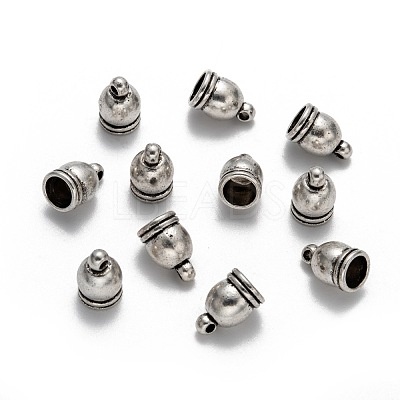 Tibetan Style Cord Ends TIBE-4736-AS-LF-1