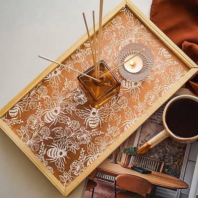 Self-Adhesive Silk Screen Printing Stencil DIY-WH0338-259-1