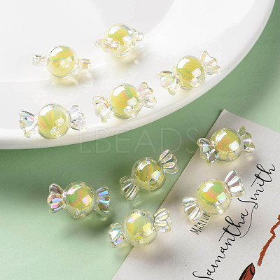 Transparent Acrylic Beads TACR-S152-13B-A10-1