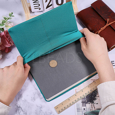 Elastic Cloth Book Cover AJEW-WH0696-009L-1
