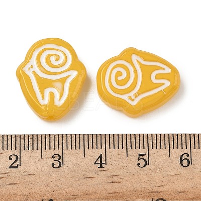 Handmade Lampwork Beads LAMP-D003-04J-1