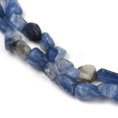 Natural Kyanite Beads Strands G-Q060-D17-1