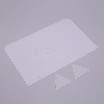 Acrylic Note Drawing Boards AJEW-WH0180-30-1
