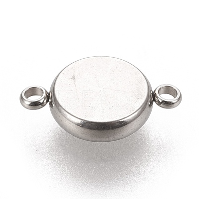 Tarnish Resistant 304 Stainless Steel Links Connectors Settings STAS-K202-02C-P-1