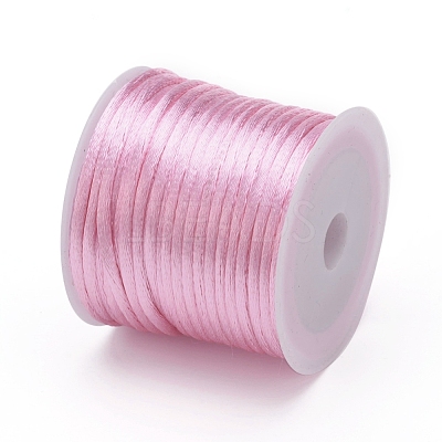 Nylon Satin Rattail Cords NWIR-L006-2mm-20-1
