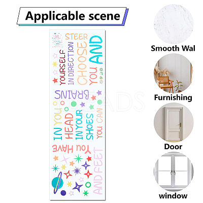 PVC Wall Decorate Stickers DIY-WH0030-84-1
