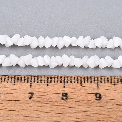 Opaque Glass Beads Strands GLAA-N019-3mm-03-1