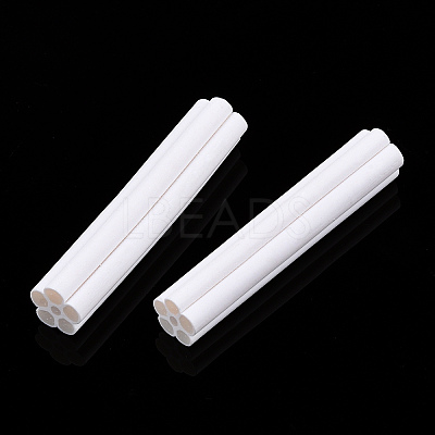 Luminous Handmade Five Petal Flower Polymer Clay Canes CLAY-T016-85G-1