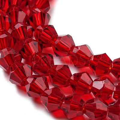 Transparent Glass Beads Strands GLAA-F029-4mm-27-1