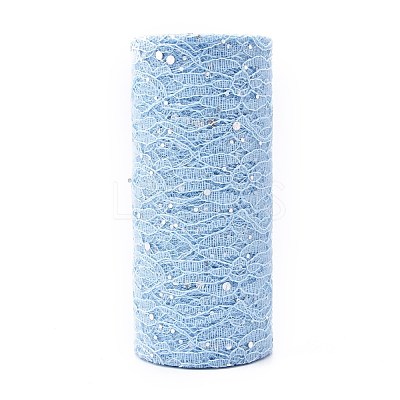 Glitter Sequin Deco Mesh Ribbons OCOR-K004-A04-1