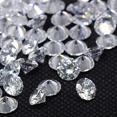 Cubic Zirconia Cabochons ZIRC-M002-1.7mm-007-1