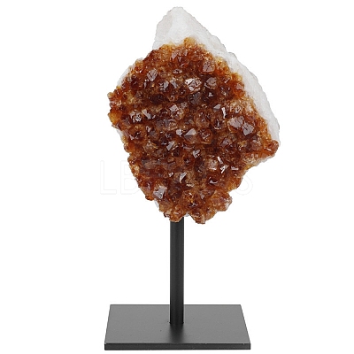 Natural Citrine Display Decoration DJEW-C021-01E-1