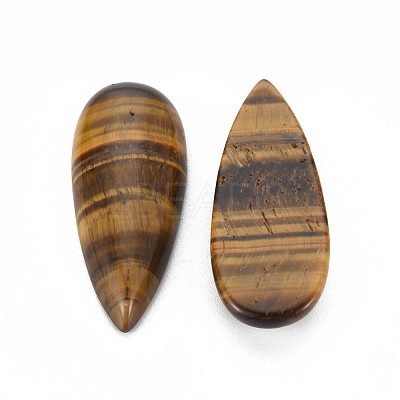 Natural Tiger Eye Cabochons G-N326-123A-1